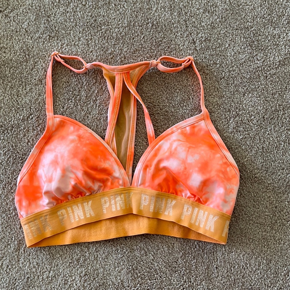 Coral PINK sport/swim top